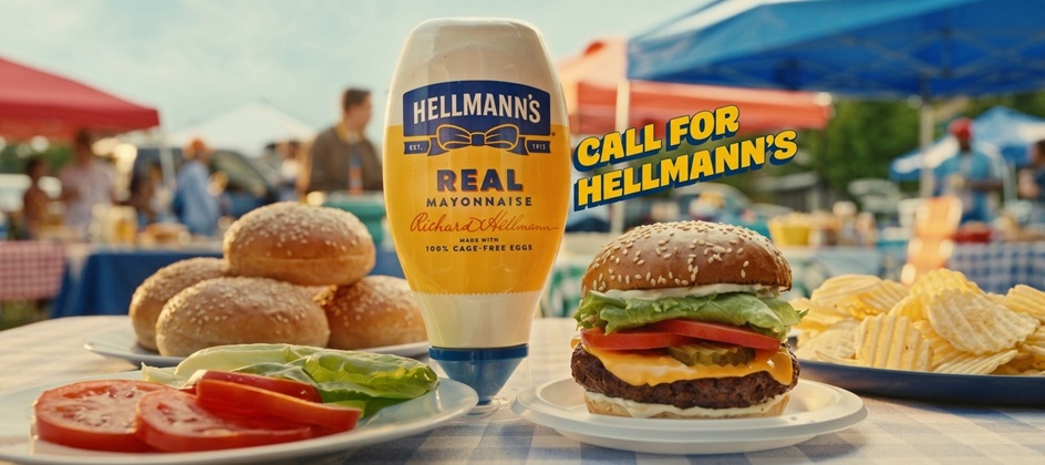 Hellmann’s brings football plays to game-day food
